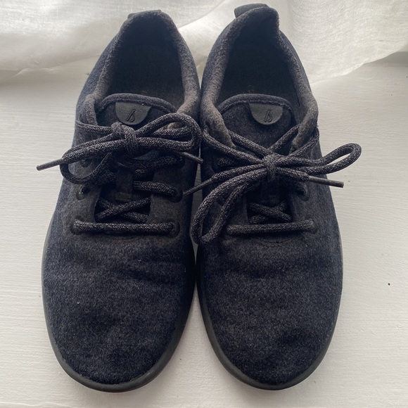 Allbirds Wool Runners - Dark Grey - 8 - Picture 2 of 6